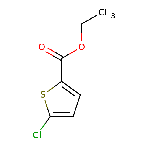 CCOC(=O)c1ccc(s1)Cl