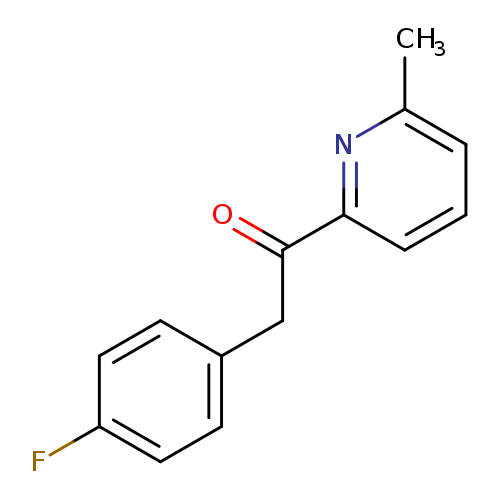 Fc1ccc(cc1)CC(=O)c1cccc(n1)C