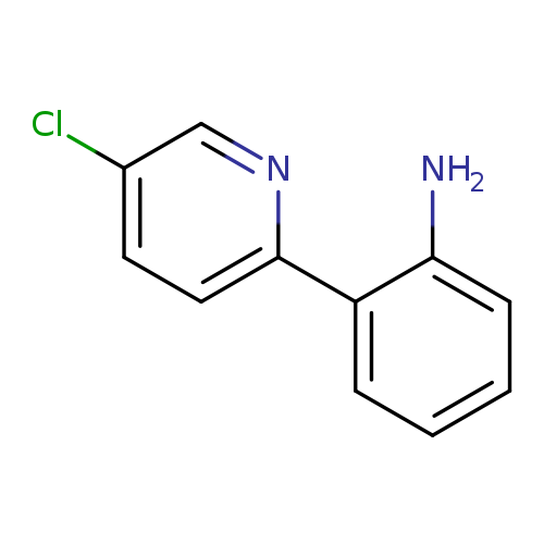 Clc1ccc(nc1)c1ccccc1N