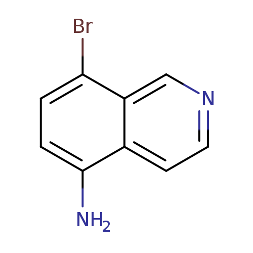 Nc1ccc(c2c1ccnc2)Br