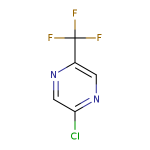 FC(c1ncc(nc1)Cl)(F)F