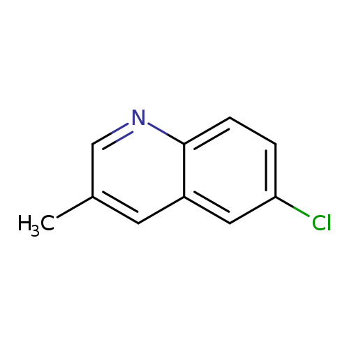 Clc1ccc2c(c1)cc(cn2)C