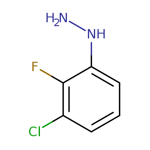 NNc1cccc(c1F)Cl