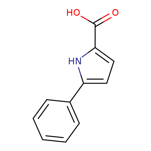 OC(=O)c1ccc([nH]1)c1ccccc1
