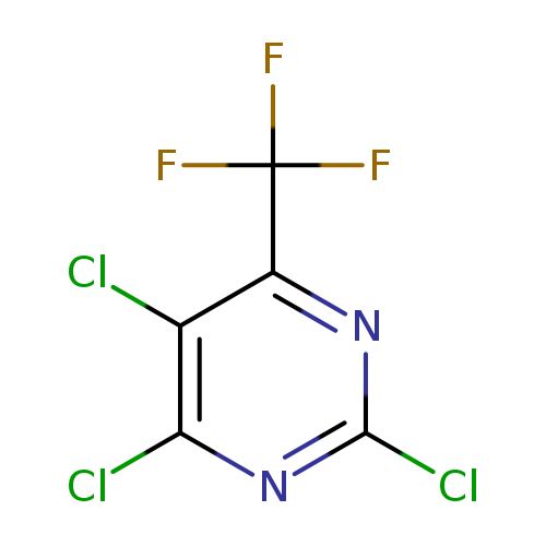 Clc1nc(Cl)c(c(n1)C(F)(F)F)Cl