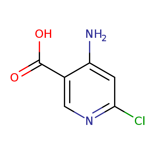 Nc1cc(Cl)ncc1C(=O)O