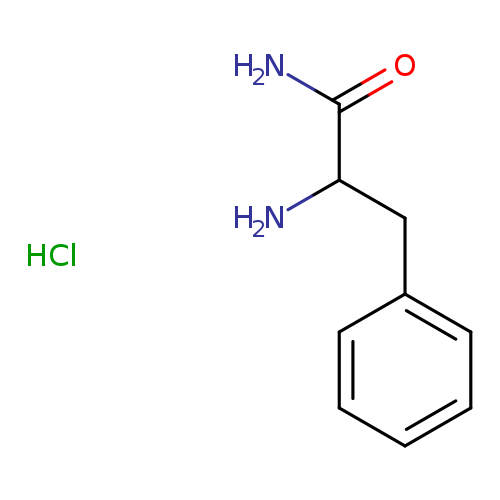 NC(C(=O)N)Cc1ccccc1.Cl