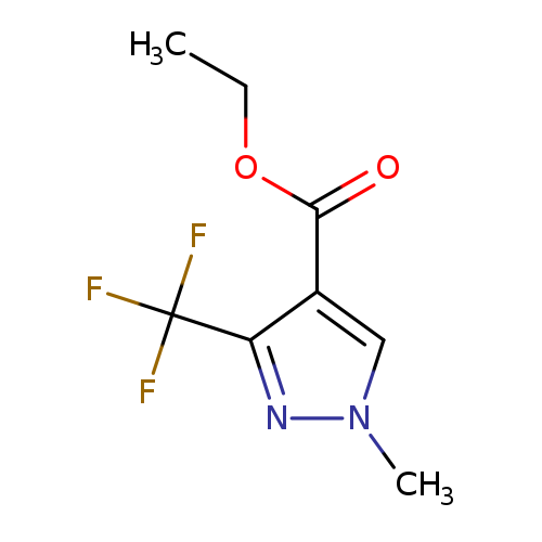 CCOC(=O)c1cn(nc1C(F)(F)F)C