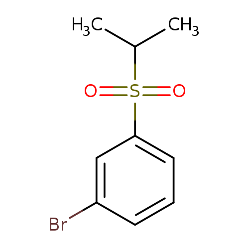 Brc1cccc(c1)S(=O)(=O)C(C)C