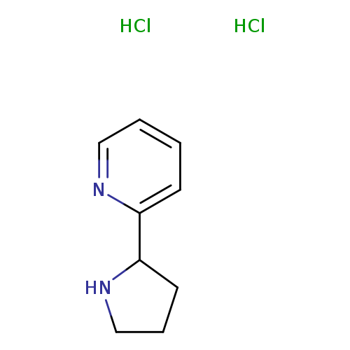 C1CNC(C1)c1ccccn1.Cl.Cl