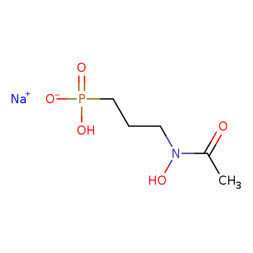 CC(=O)N(CCCP(=O)(O)[O-])O.[Na+]