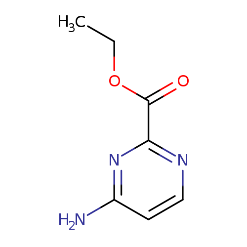 CCOC(=O)c1nccc(n1)N