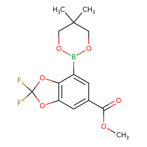 COC(=O)c1cc(B2OCC(CO2)(C)C)c2c(c1)OC(O2)(F)F