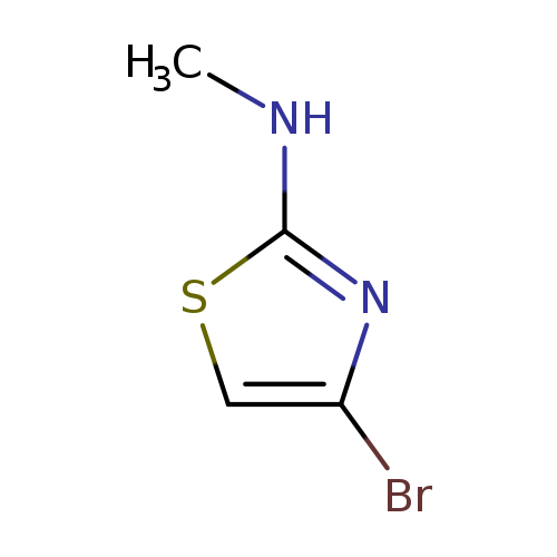 CNc1nc(cs1)Br