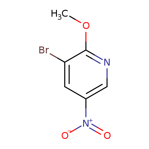 COc1ncc(cc1Br)[N+](=O)[O-]