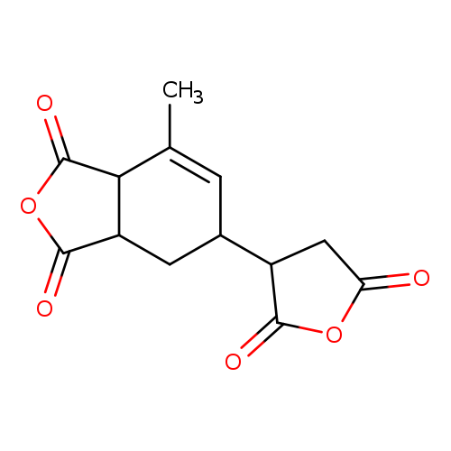 O=C1OC(=O)C(C1)C1C=C(C)C2C(C1)C(=O)OC2=O