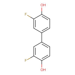 Oc1ccc(cc1F)c1ccc(c(c1)F)O