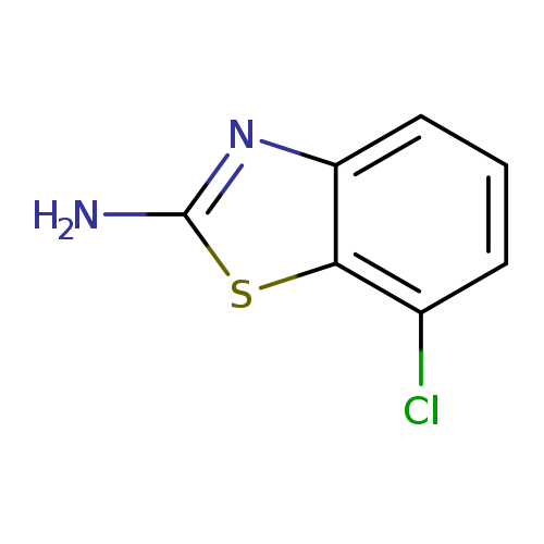 Nc1nc2c(s1)c(Cl)ccc2