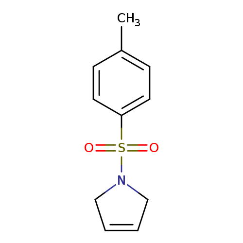 Cc1ccc(cc1)S(=O)(=O)N1CC=CC1