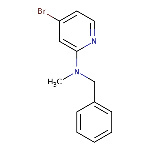Brc1ccnc(c1)N(Cc1ccccc1)C