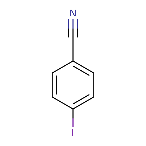 N#Cc1ccc(cc1)I