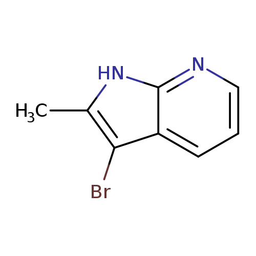 Cc1[nH]c2c(c1Br)cccn2