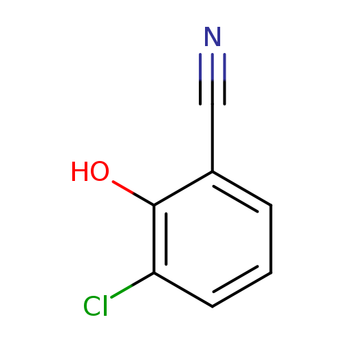 N#Cc1cccc(c1O)Cl