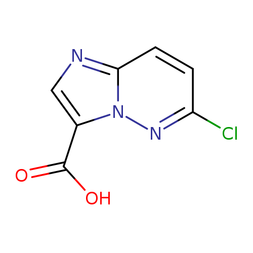 Clc1ccc2n(n1)c(cn2)C(=O)O