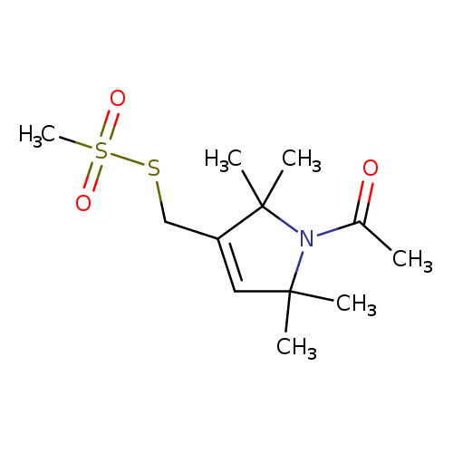 CC(=O)N1C(C)(C)C=C(C1(C)C)CSS(=O)(=O)C