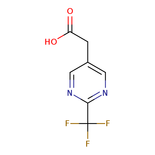 OC(=O)Cc1cnc(nc1)C(F)(F)F