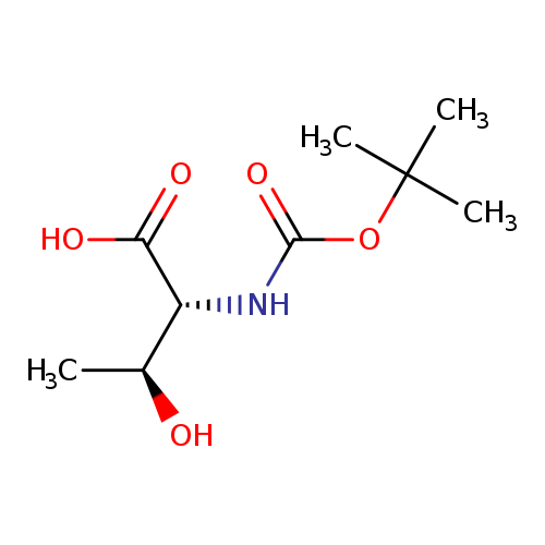 O=C(OC(C)(C)C)N[C@@H](C(=O)O)[C@@H](O)C