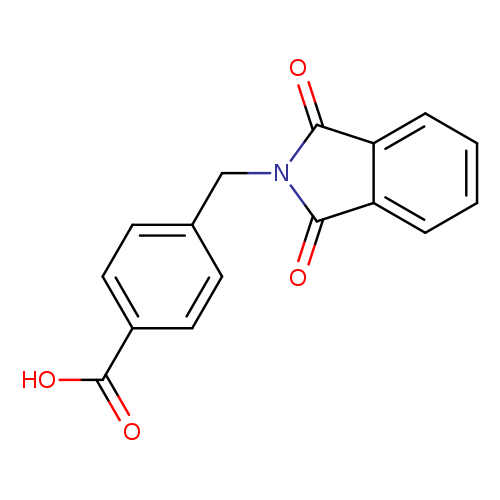 OC(=O)c1ccc(cc1)CN1C(=O)c2c(C1=O)cccc2