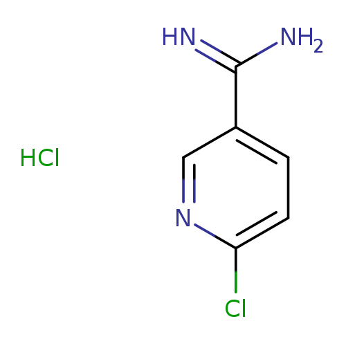 Clc1ccc(cn1)C(=N)N.Cl
