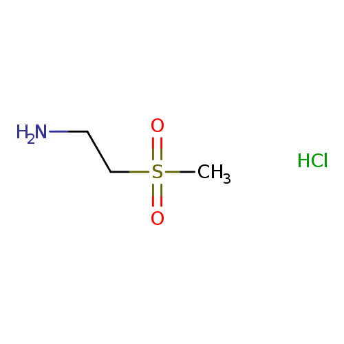 NCCS(=O)(=O)C.Cl