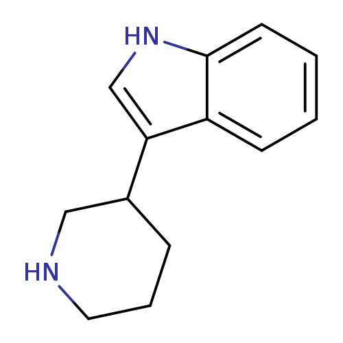C1CCC(CN1)c1c[nH]c2c1cccc2