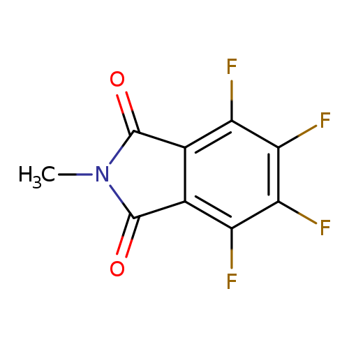 CN1C(=O)c2c(C1=O)c(F)c(c(c2F)F)F