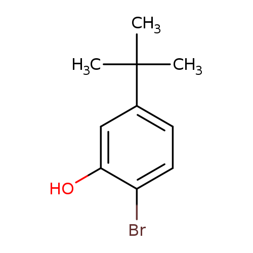 Brc1ccc(cc1O)C(C)(C)C