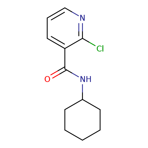 O=C(c1cccnc1Cl)NC1CCCCC1