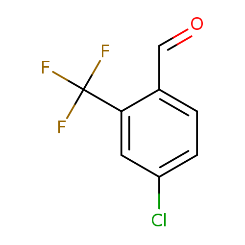 O=Cc1ccc(cc1C(F)(F)F)Cl