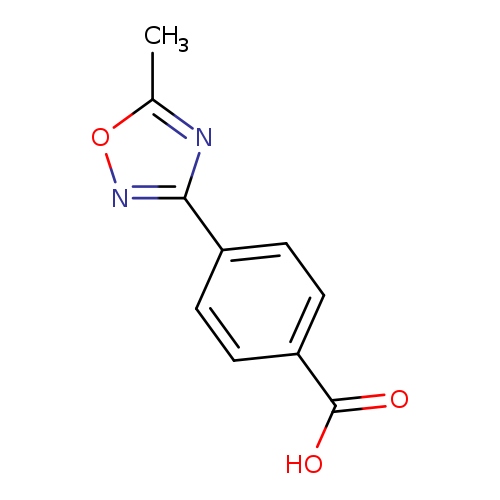 Cc1onc(n1)c1ccc(cc1)C(=O)O