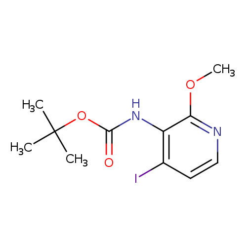 COc1nccc(c1NC(=O)OC(C)(C)C)I