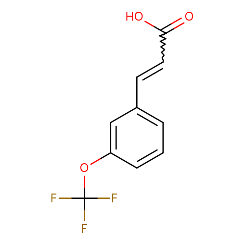 OC(=O)C=Cc1cccc(c1)OC(F)(F)F