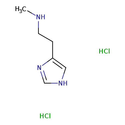 CNCCc1nc[nH]c1.Cl.Cl