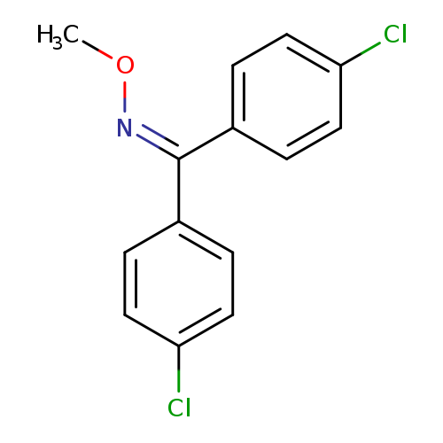 CON=C(c1ccc(cc1)Cl)c1ccc(cc1)Cl