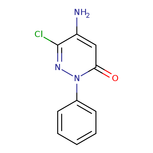 Nc1cc(=O)n(nc1Cl)c1ccccc1
