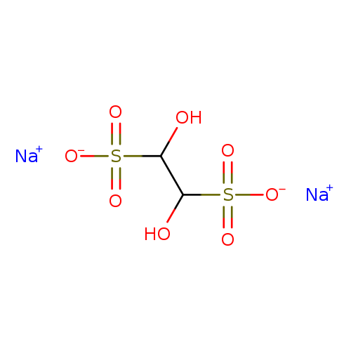 OC(S(=O)(=O)[O-])C(S(=O)(=O)[O-])O.[Na+].[Na+]
