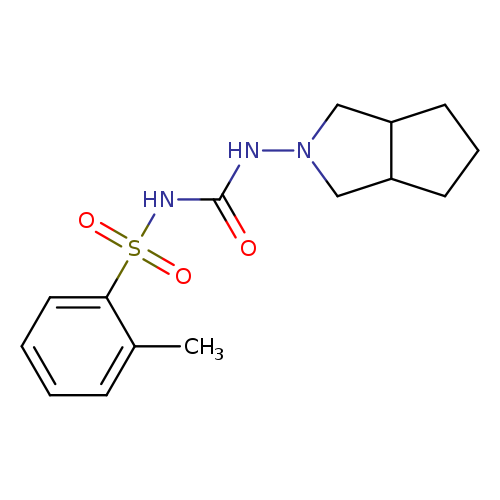O=C(NS(=O)(=O)c1ccccc1C)NN1CC2C(C1)CCC2