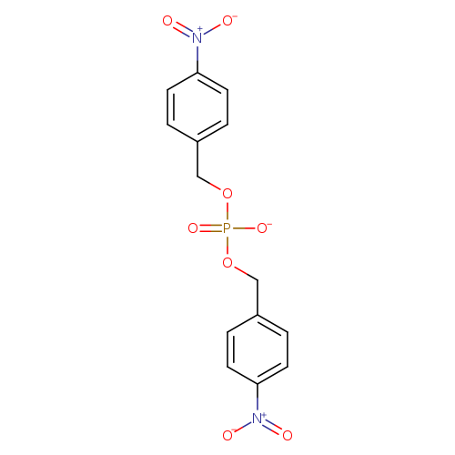 [O-]P(=O)(OCc1ccc(cc1)[N+](=O)[O-])OCc1ccc(cc1)[N+](=O)[O-]