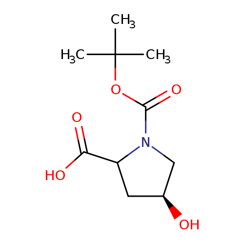 O[C@@H]1CN(C(C1)C(=O)O)C(=O)OC(C)(C)C