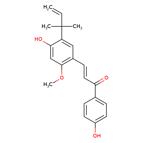 C=CC(c1cc(/C=C/C(=O)c2ccc(cc2)O)c(cc1O)OC)(C)C